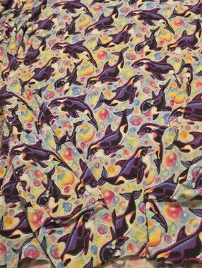 Posh Peanut x Lisa Frank Max Splash Pajama Set 10Y/12Y EUC